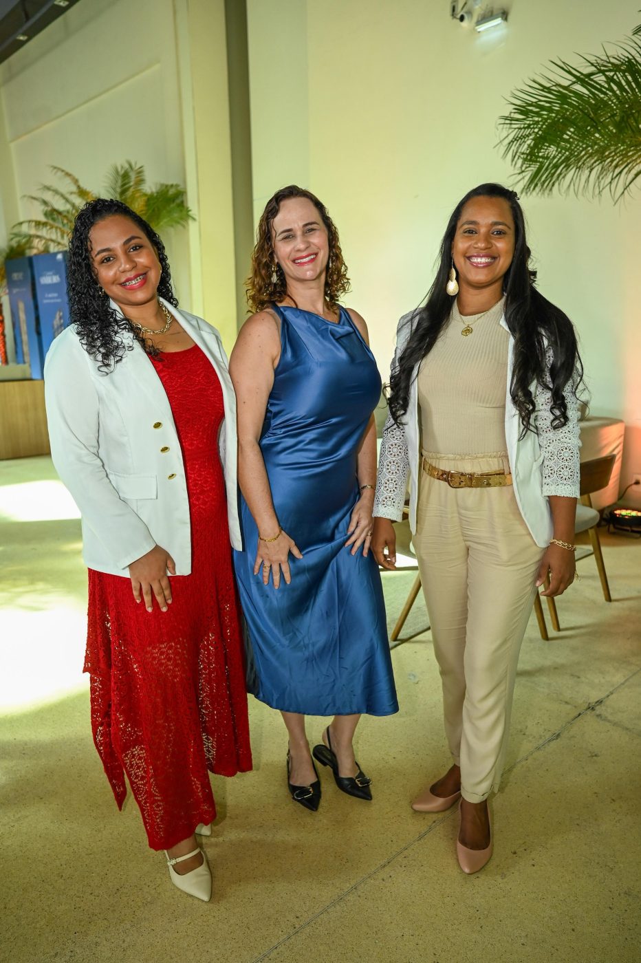Tais Santos, Patrícia Lima e Carla Moreira