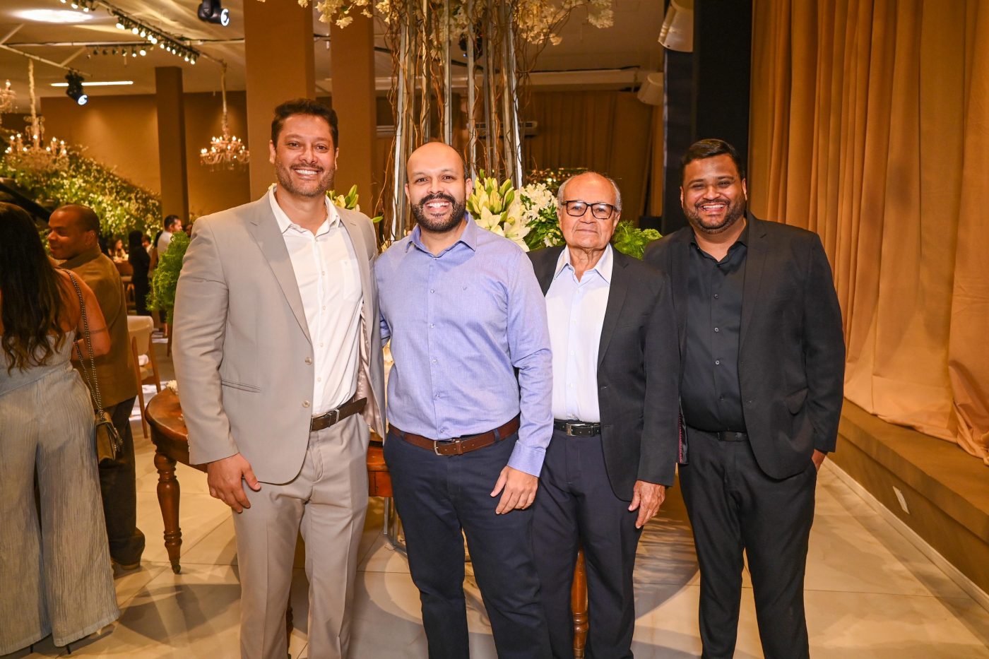 André Garin, Ivan Ferreira, Reinaldo Queiroz e Alan Rocha