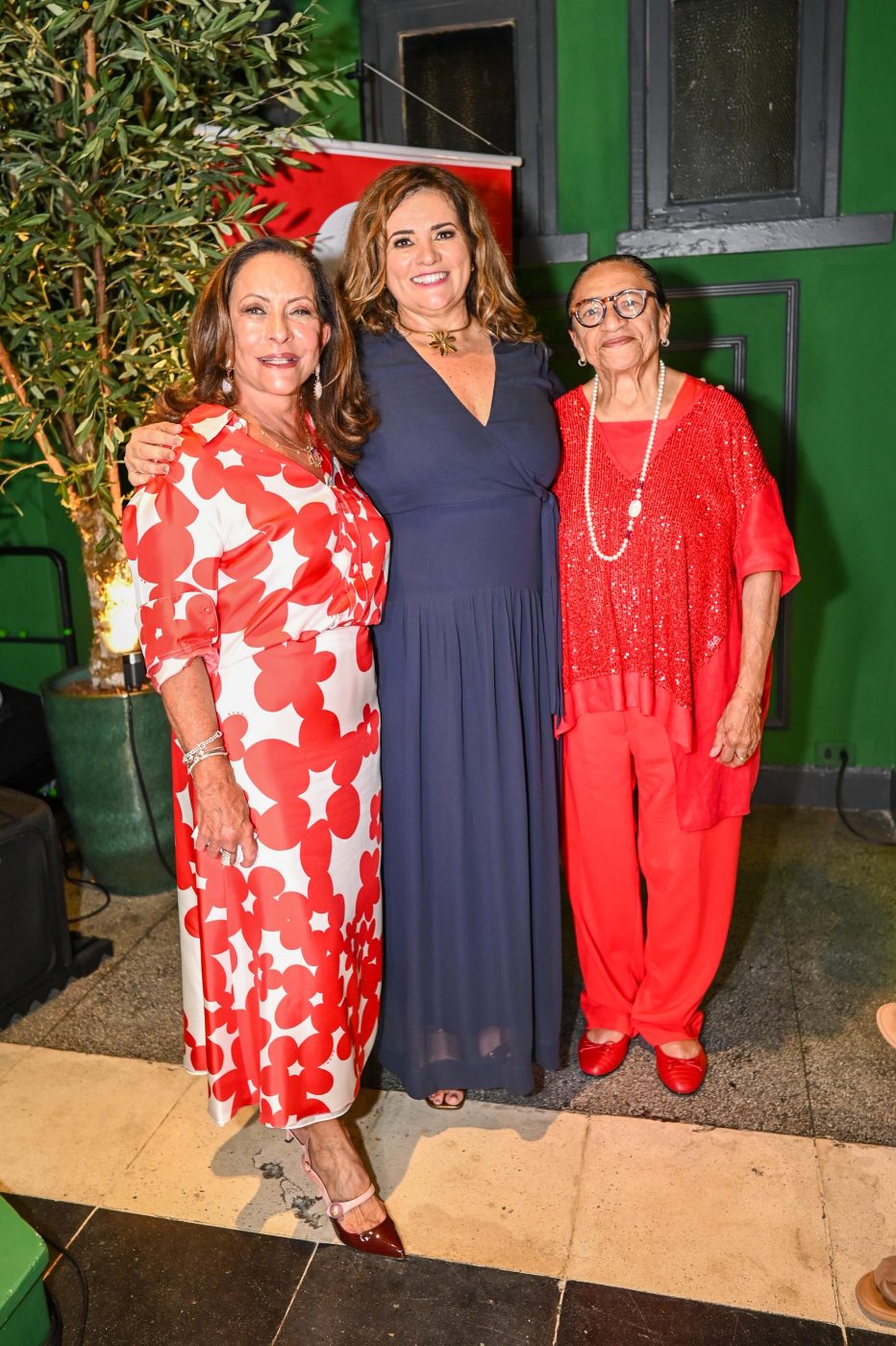 Sandra Costa, Agnaluce Moreira e Licia Fabio