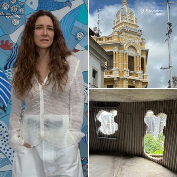 Adriana Varejão visita espaços históricos e culturais de Salvador