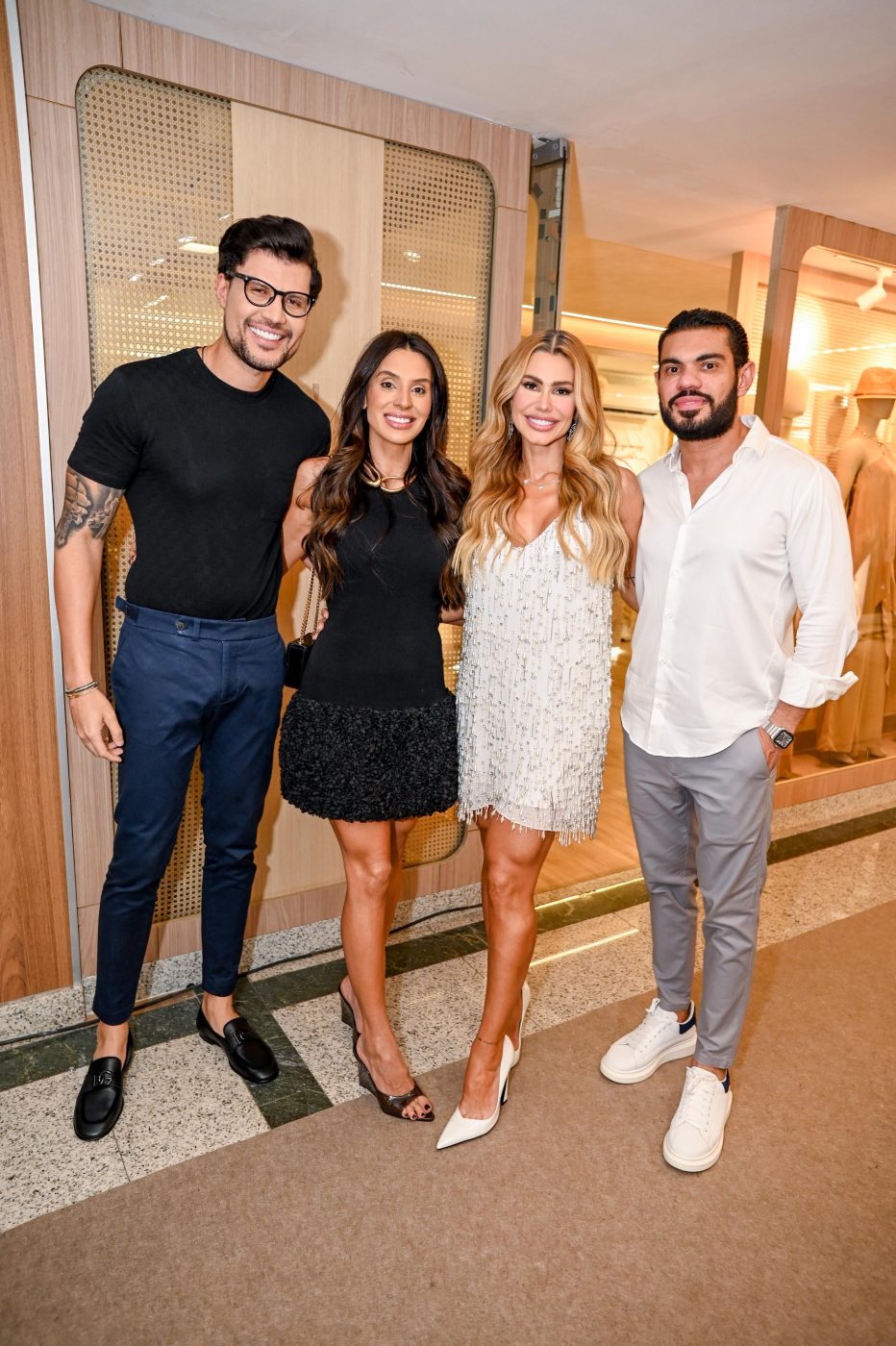 Mailson Cedraz, Raisa Sampaio, Janaina Santucci e André Holanda