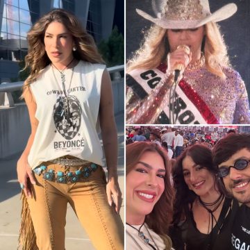 Lore Improta assiste a show de Beyoncé nos EUA: ‘Surreal’