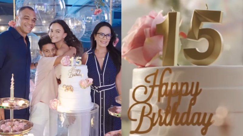 Luciele Di Camargo organiza festa surpresa de 15 anos para a filha em Orlando