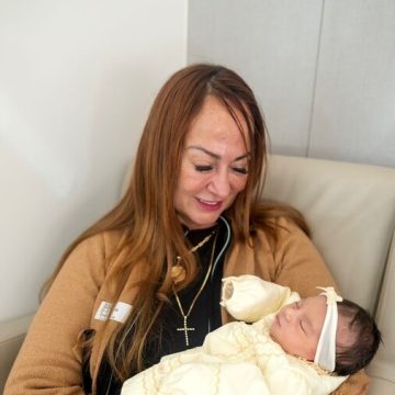 Mãe de Neymar, Nadine Gonçalves se declara à neta caçula, Mel: “Amada”