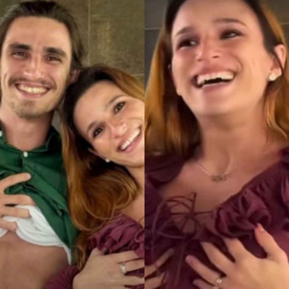 Grávida, Jade Barbosa emociona ao revelar sexo do primeiro filho; assista