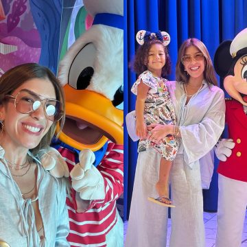 Lore Improta leva Liz para Navio da Disney e emociona: ‘Era o meu sonho’