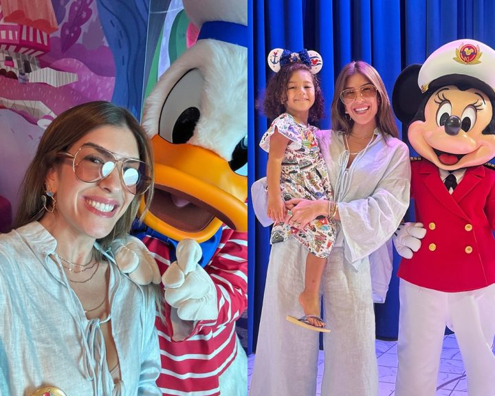 Lore Improta leva Liz para Navio da Disney e emociona: ‘Era o meu sonho’