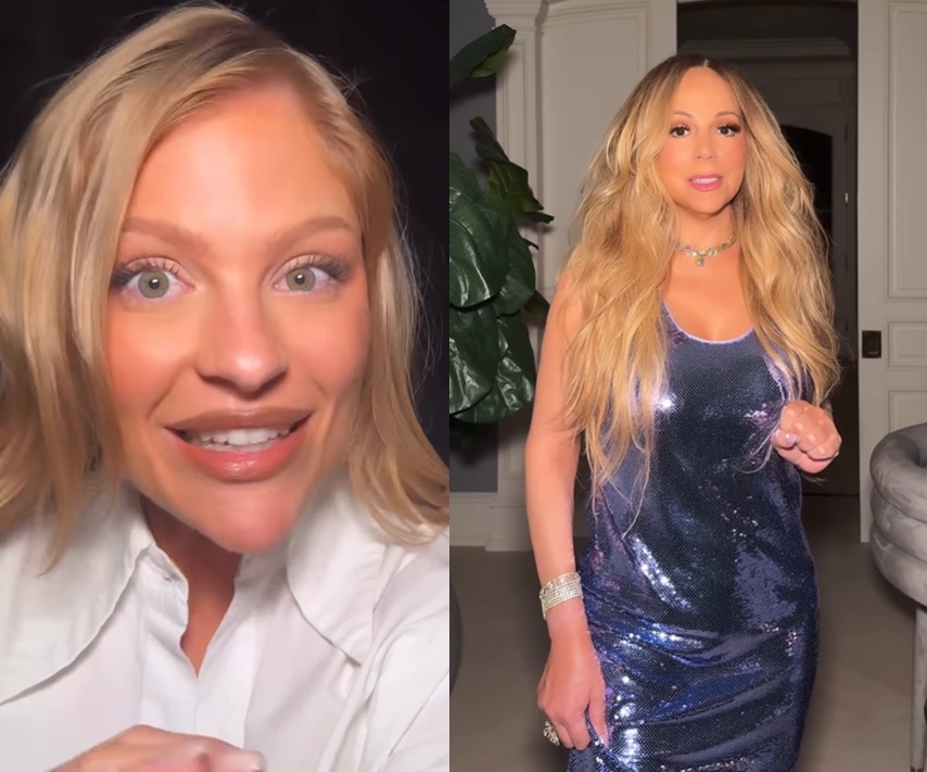 Luisa Sonza ‘invade’ casa de Mariah Carey e é surpreendida: ‘O que está fazendo nesta sala?’