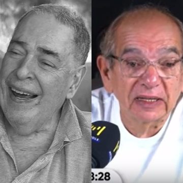Mario Kertész se emociona ao falar da morte de amigo, Silvio Roberto Coelho, presidente do Grupo Aratu