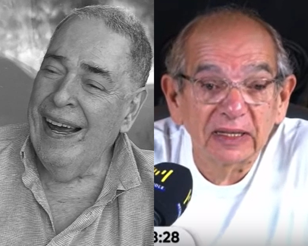 Mario Kertész se emociona ao vivo ao lamentar morte de Silvio Roberto Coelho, do Grupo Aratu