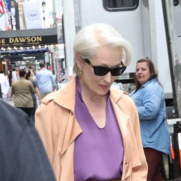 Miranda está de volta: Meryl Streep é flagrada nas gravações de ‘O Diabo veste Prada 2’
