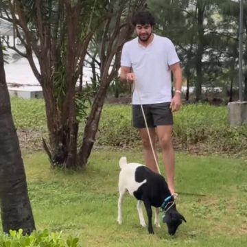 Nattanzinho ganha bode após show na Bahia: ‘Ô vida com emoção’
