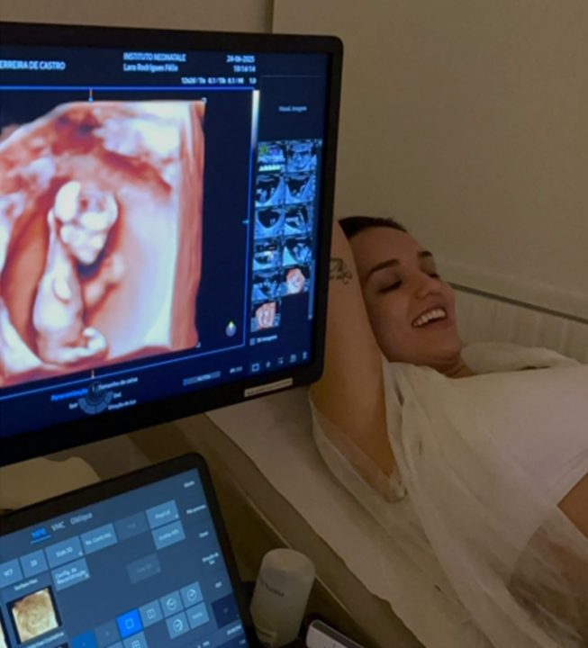 Rafa Kalimann mostra ultrassom e se declara à filha: ‘Dona de um amor tão grande’