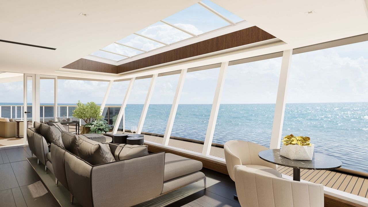 Regent Seven Seas apresenta a maior suíte ultra luxo da história dos cruzeiros, com diária de R$ 145 mil