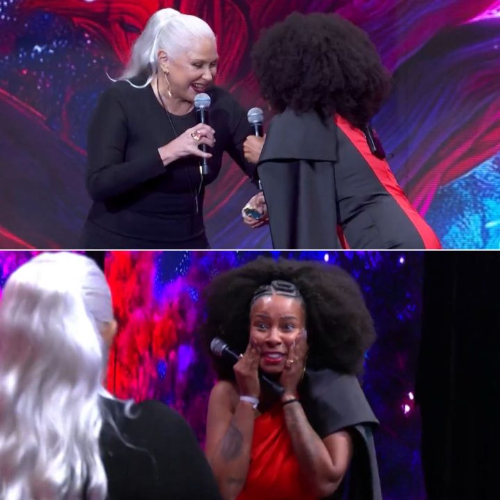 Rita Batista é homenageada no Domingão com Huck e canta com Fafá de Belém