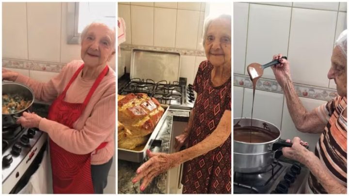 Aos 101 anos, idosa viraliza nas redes ensinando receitas de família: “Estou querendo viver mais”