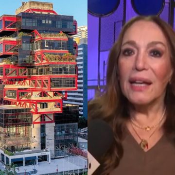 Em Salvador, Susana Vieira viraliza ao ver prédio da Casa do Comércio: ‘Arquitetura doida’