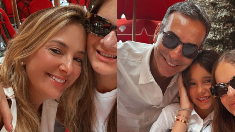 Ticiane Pinheiro abre álbum de férias em família: ‘Memórias’