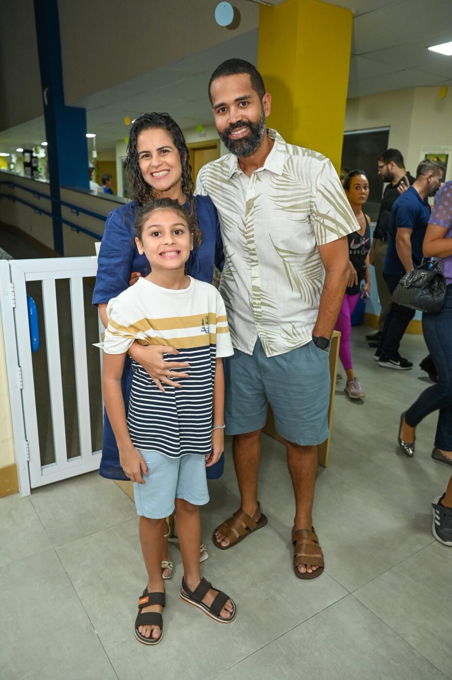 Juliana, Plinio e Roberto Reis