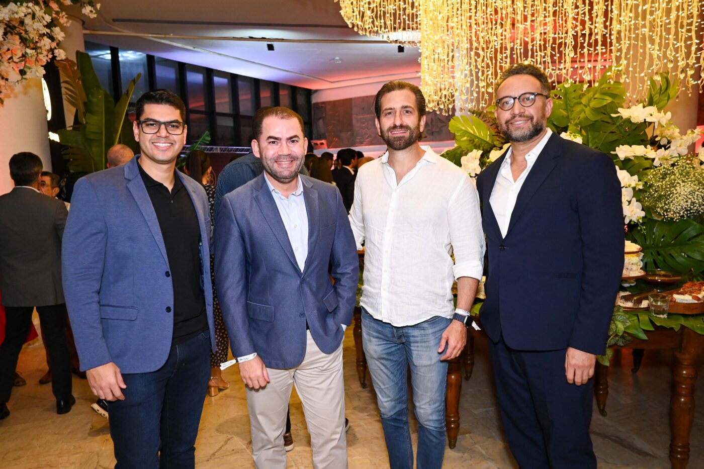 Aroldo Simões, Gefferson Alves, Bruno Heleno e Ruben Leme