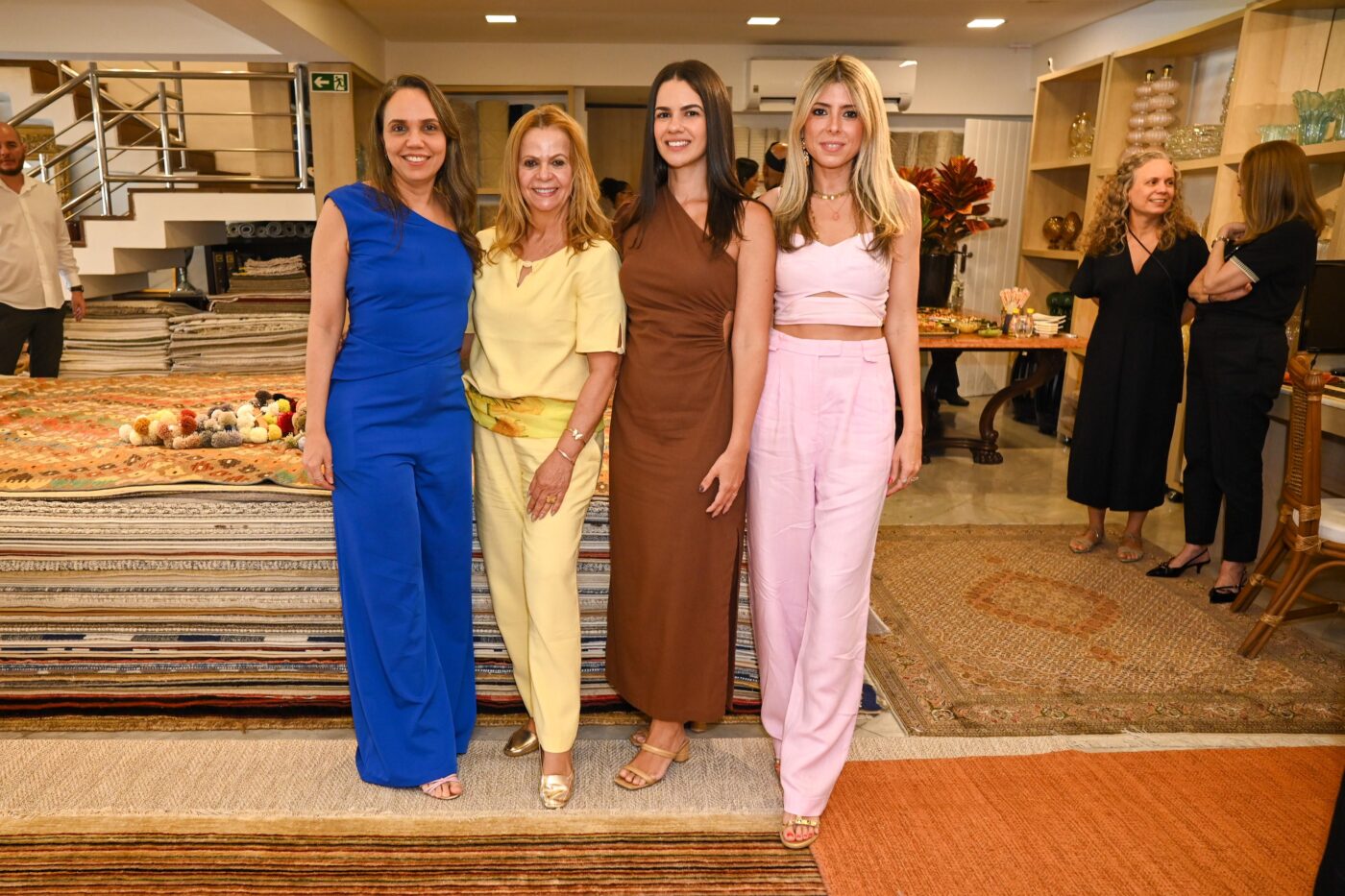 Christianne Midlej, Rosângela Meira, Laís Barreto e Karla Hagenbeck