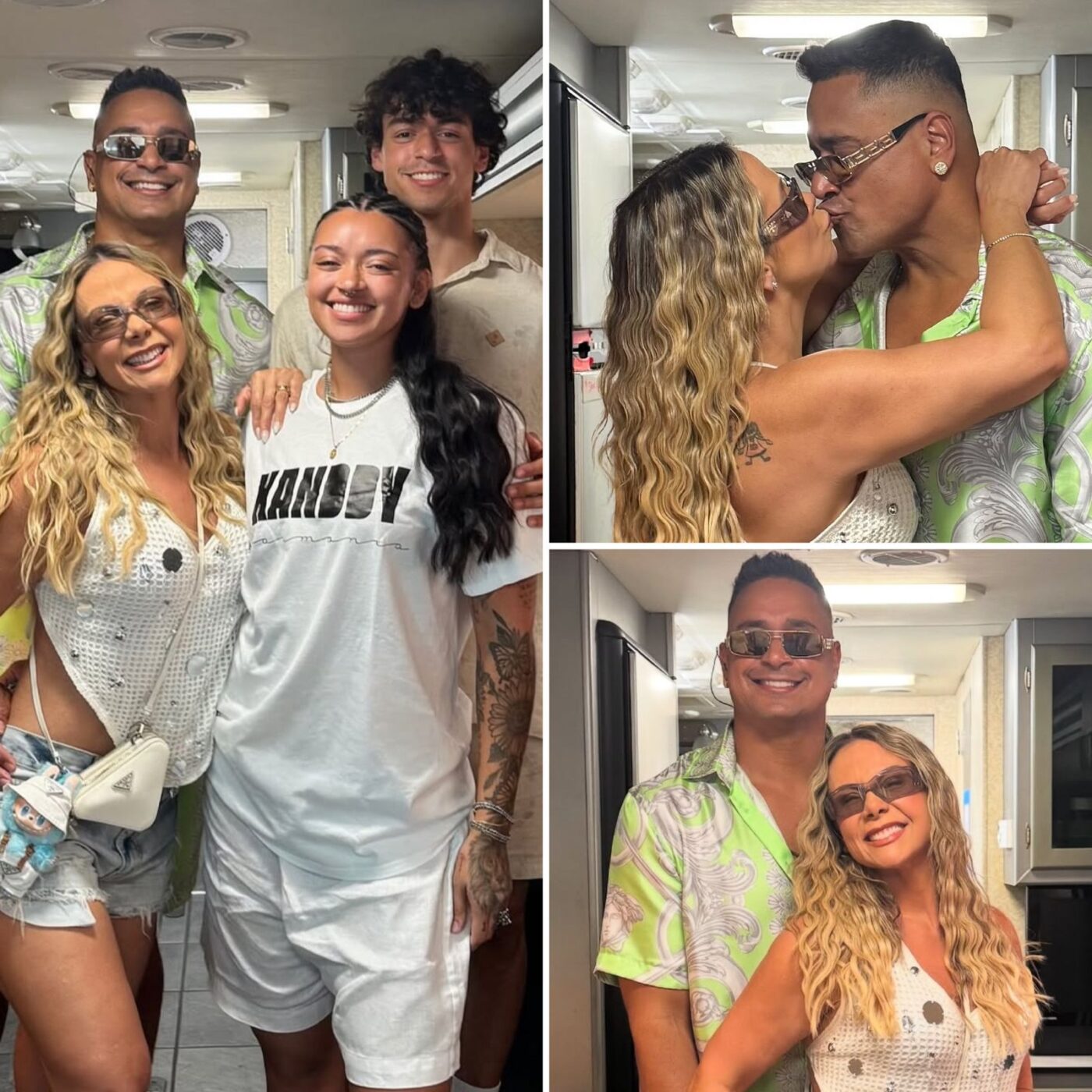 Carla Perez compartilha fotos em família e elogia show de Xanddy em Miami