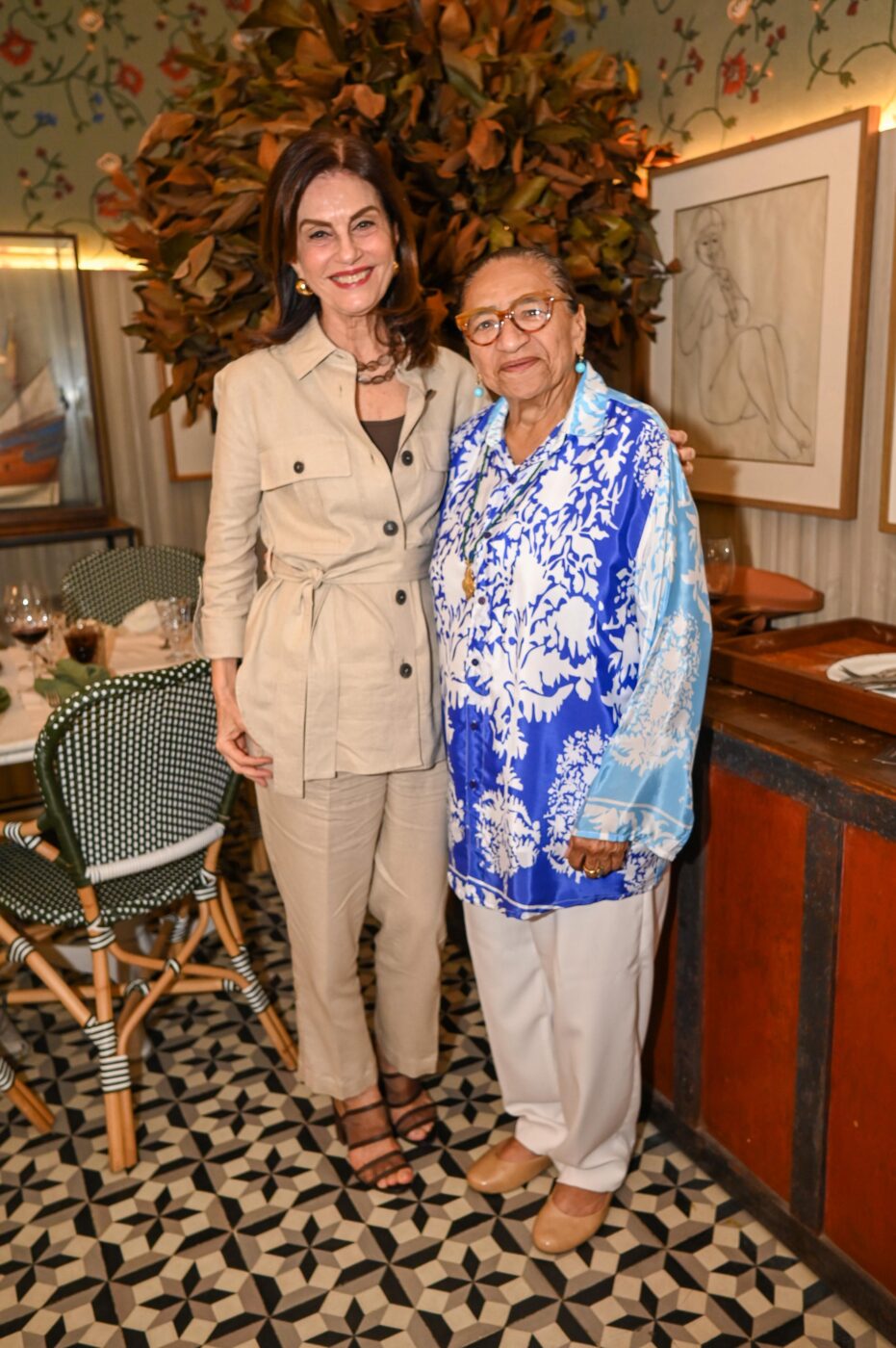 Cristina Calumby e Licia Fabio