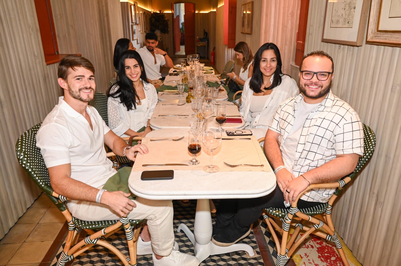 Alisson Passos, Íris Teixeira, Paula Diniz e Felipe Vicente