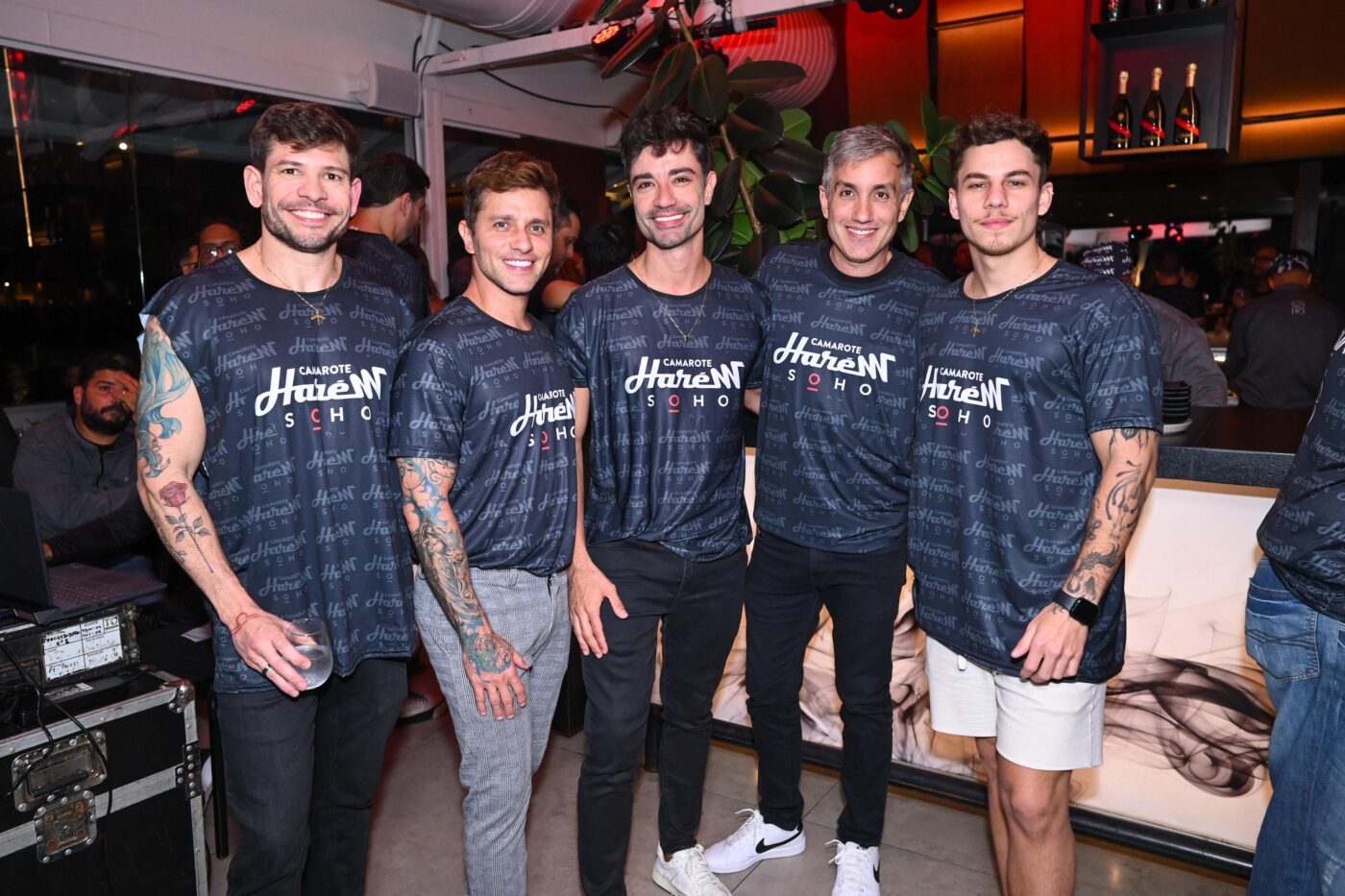 Daniel Soeiro, José Augusto, Ycaro Rabelo, André Magal e Henrique Couto