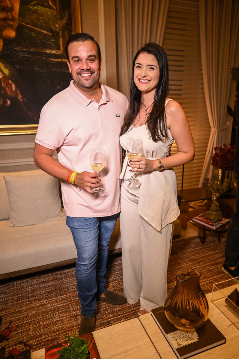 Horácio Urpia e Amanda Ferraz