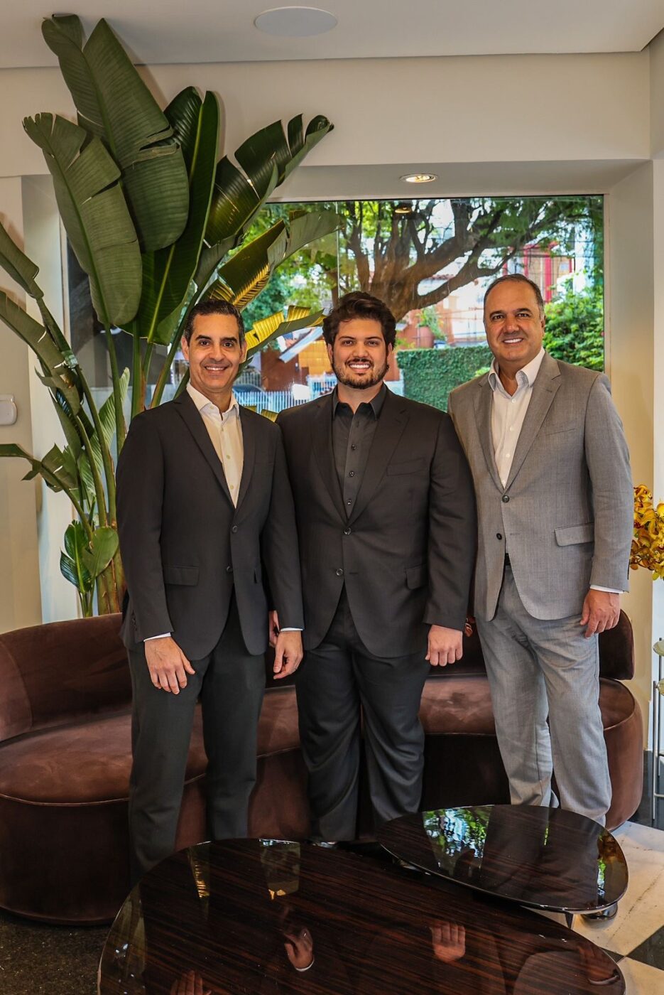 João Llamas, Kauê Gramulha e Pedro Torres