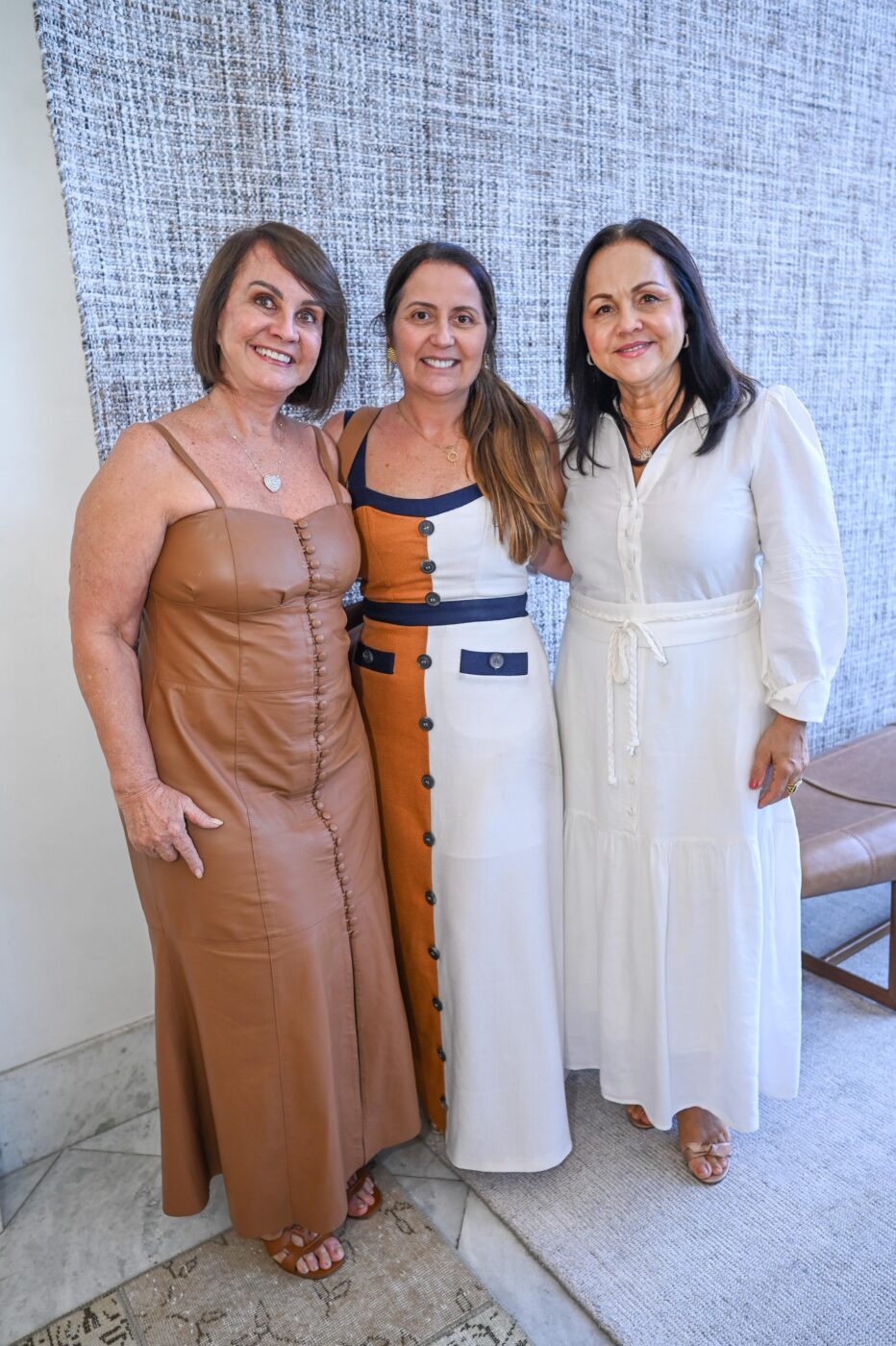 Liliane Andrade, Adriane Lins e Marcia Leal