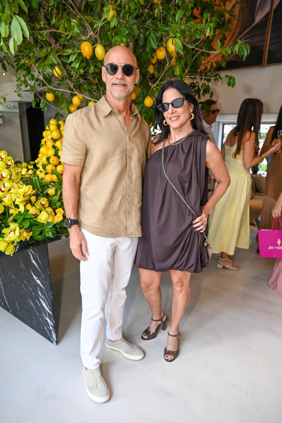 Marcelo Snoeck e Carla Ferner