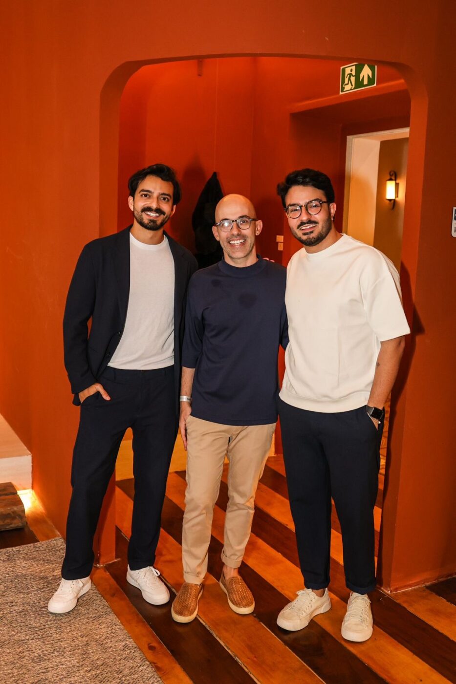Paulo Roberto, Gabriel Magalhães e Dan Mascarenhas