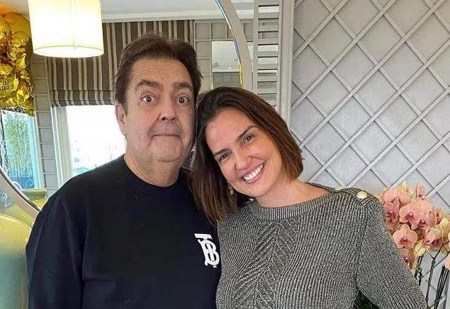 Esposa de Faustão agradece carinho do público após alta do apresentador