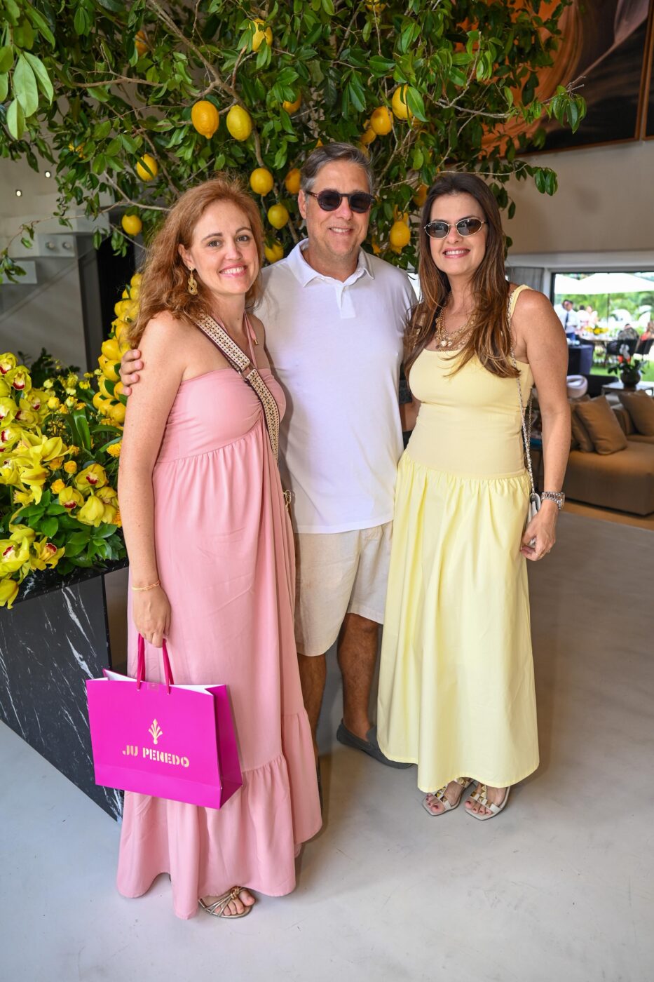 Federica Lapa, André Berenguer e Juliana Penedo
