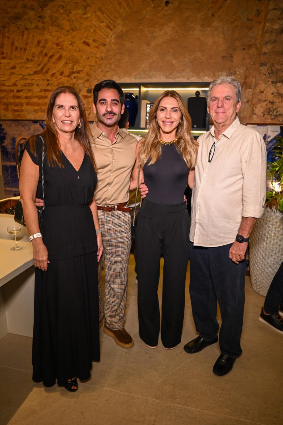 Katia Luz, Marlon Gama, Fernanda Luz e Walter Lavigne