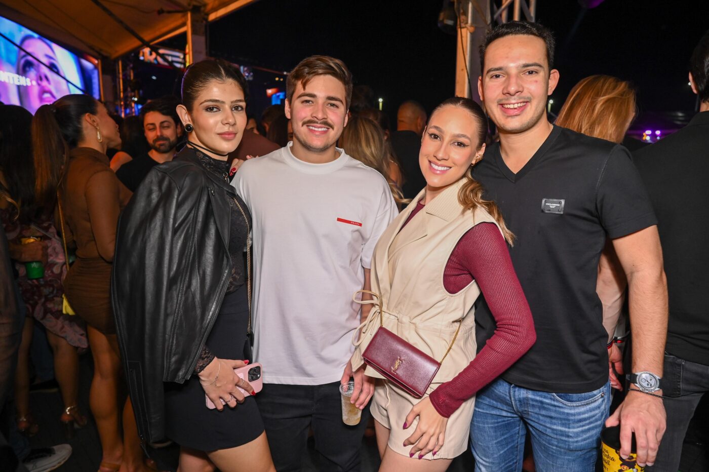 Julia Petinatti, Marcel Lavigne, Maria Eduarda Lavigne e Paulo Manoel Oliveira