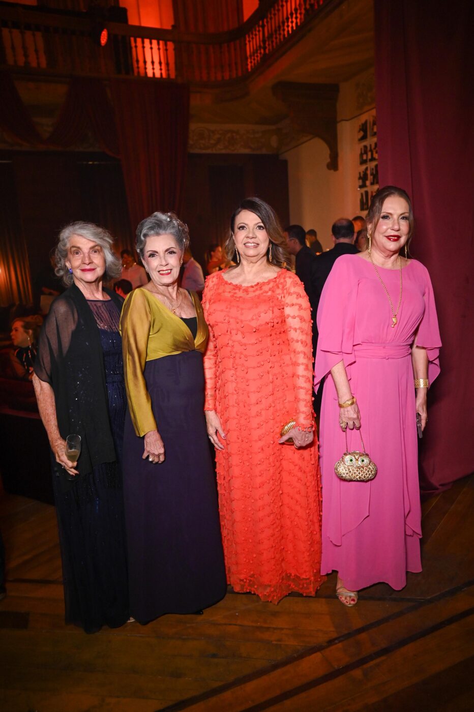Rosita Couto, Virgínia Rodrigues, Perpétua Cardoso e Elzinha Najar