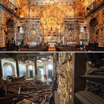 Igreja de São Francisco segue fechada seis meses após acidente fatal no Centro Histórico de Salvador