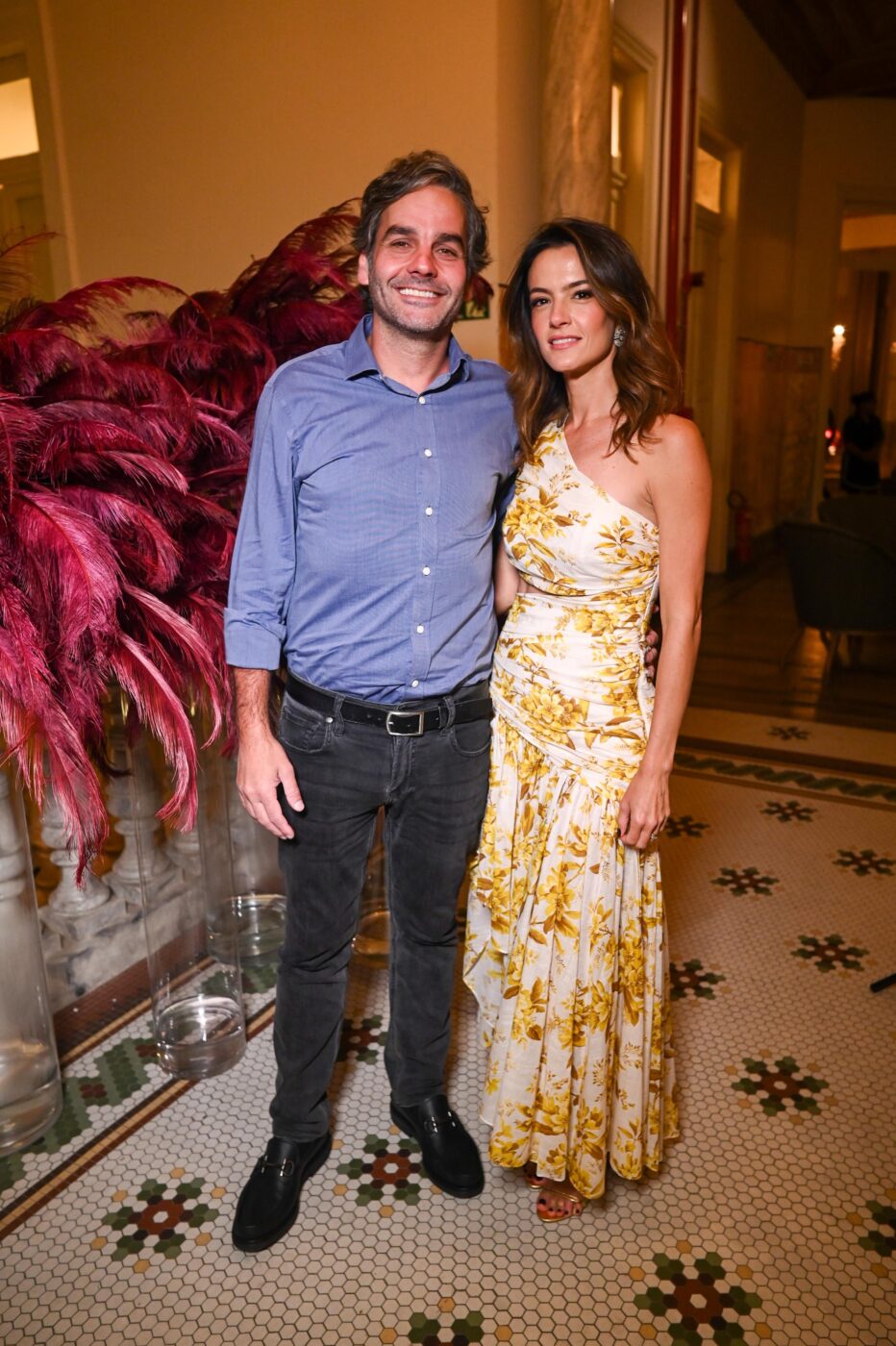 Fábio Ribeiro dos Santos e Manuela Calumby