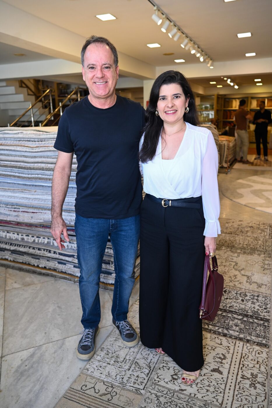Mario Figueiredo e Mona Cardoso