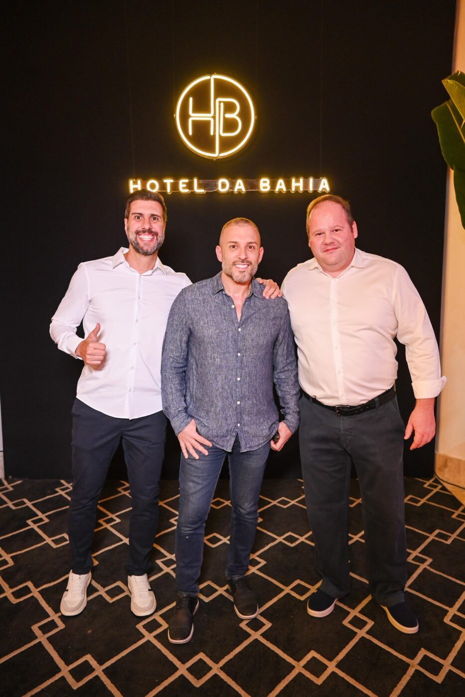 Leonardo Costas, Jefferson Abreu e Luís Rossi