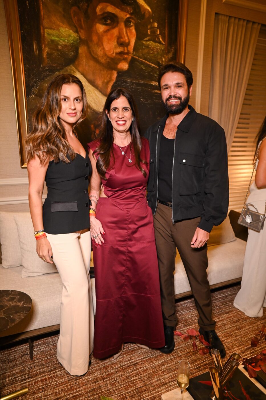 Bianca Mota, Fernanda Bahia e Danilo Oliveira