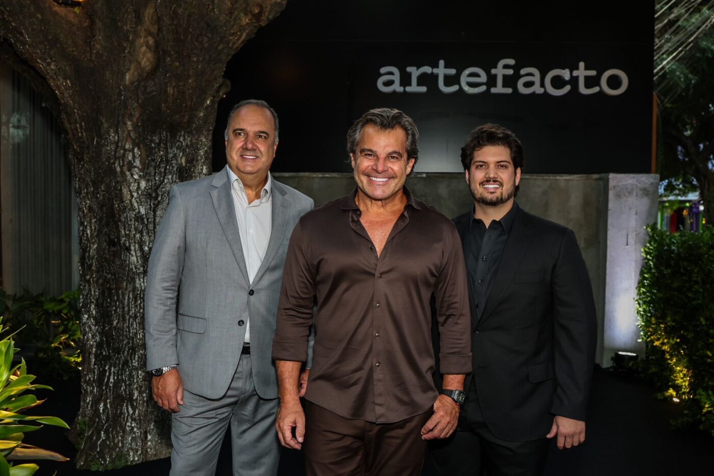 Pedro Torres, Paulo Bacchi e Kauê Gramulha