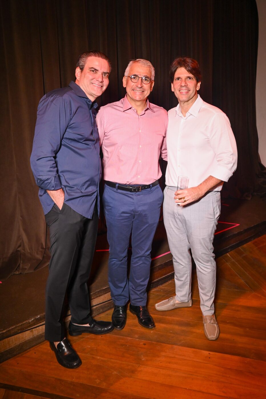 Claudio Medeiros, Tom Suzarte e José Sérgio