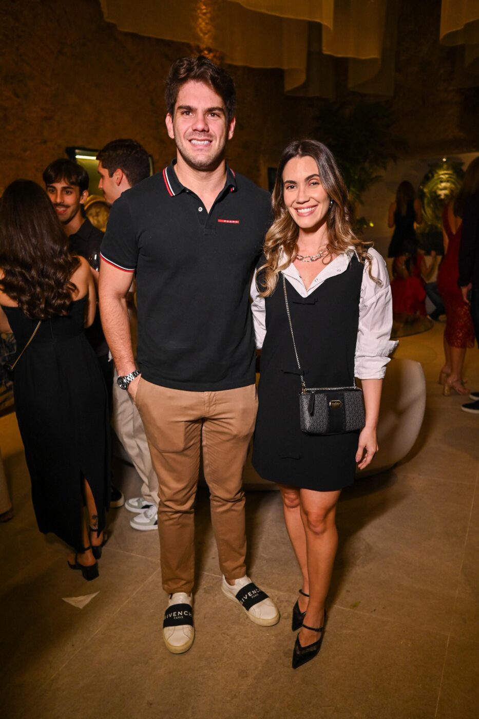 Guilherme Greco e Renata Amaral