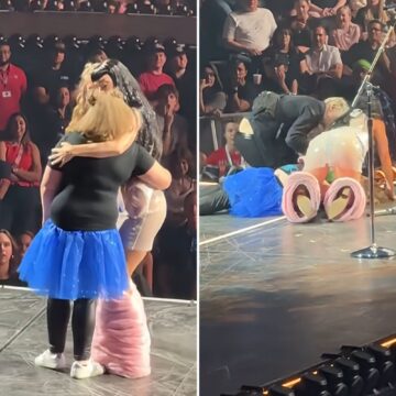 Fã desmaia após ser chamada ao palco por Katy Perry nos EUA; assista