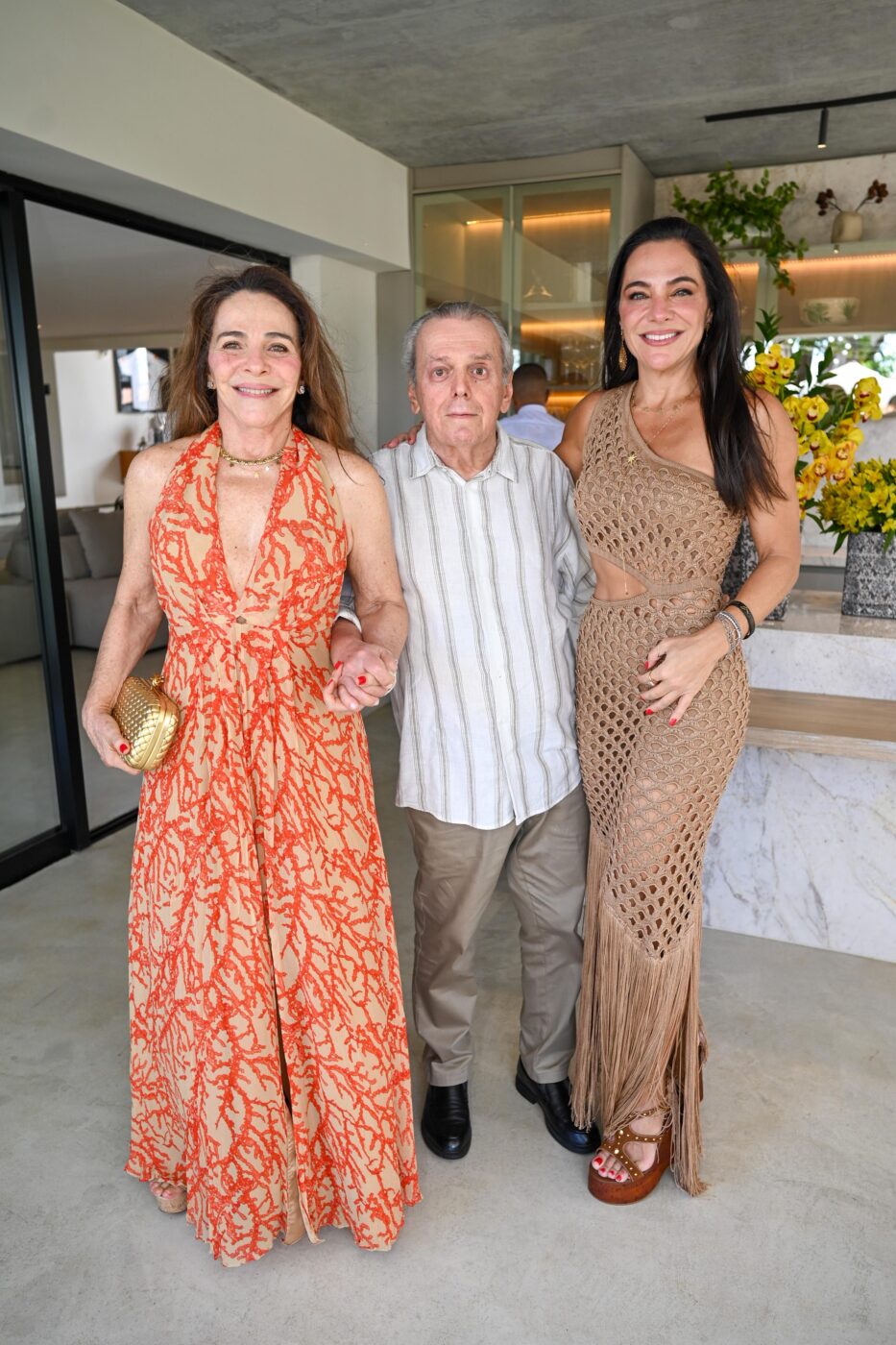 Gilka, Wilson Galvão Andrade e Mariana Lisbôa