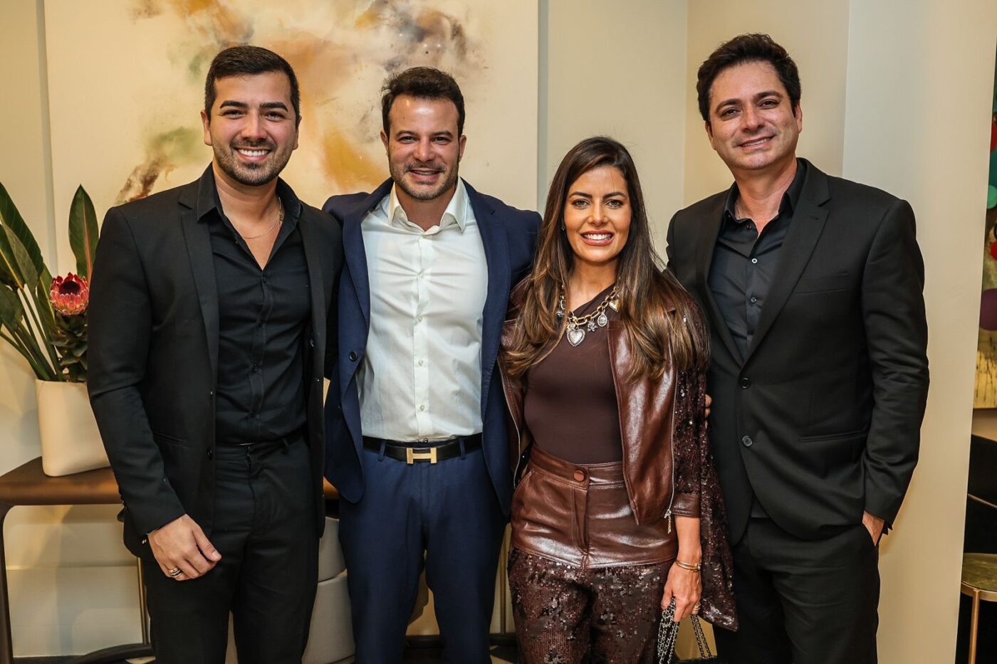 Lucas Cantão, Fritz, Laís Paixão e Fernando Pérez